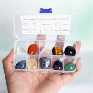 (10 Piece Set) 1 Box Natural Healing Crystal Wholesale Ore Specimen Polish Irregular Energy Stones