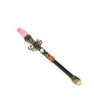 (4 Colors Available) 1 Piece Octopus Design Natural Healing Crystal Reiki Energy Stone Wholesale Short Magic Stick