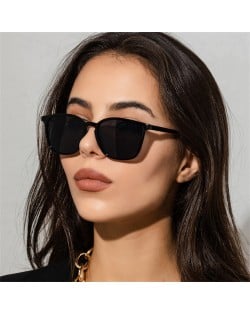 Vintage Classic Thin Frame Simple Design Wholesale Fashion Women Sunglasses - Leopard