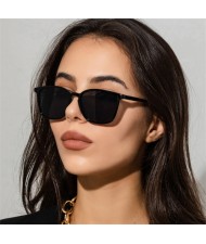 Vintage Classic Thin Frame Simple Design Wholesale Fashion Women Sunglasses - Leopard