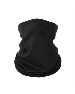 Outdoor Cycling/ Fishing/ Golf Sun Protection Breathable Multi-purpose Absorb Sweat Bandana/ Face Mask - Black