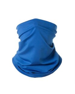 Outdoor Cycling/ Fishing/ Golf Sun Protection Breathable Multi-purpose Absorb Sweat Bandana/ Face Mask - Royal Blue