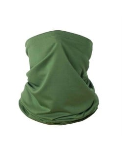 Outdoor Cycling/ Fishing/ Golf Sun Protection Breathable Multi-purpose Absorb Sweat Bandana/ Face Mask - Army Green