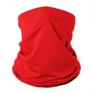 Outdoor Cycling/ Fishing/ Golf Sun Protection Breathable Multi-purpose Absorb Sweat Bandana/ Face Mask - Red