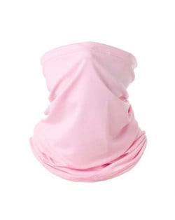Outdoor Cycling/ Fishing/ Golf Sun Protection Breathable Multi-purpose Absorb Sweat Bandana/ Face Mask - Pink