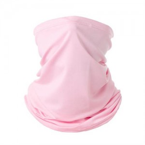 Outdoor Cycling/ Fishing/ Golf Sun Protection Breathable Multi-purpose Absorb Sweat Bandana/ Face Mask - Pink