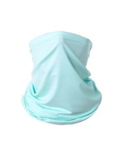 Outdoor Cycling/ Fishing/ Golf Sun Protection Breathable Multi-purpose Absorb Sweat Bandana/ Face Mask - Sky Blue