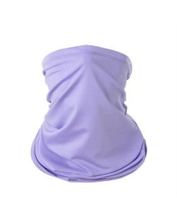 Outdoor Cycling/ Fishing/ Golf Sun Protection Breathable Multi-purpose Absorb Sweat Bandana/ Face Mask - Violet