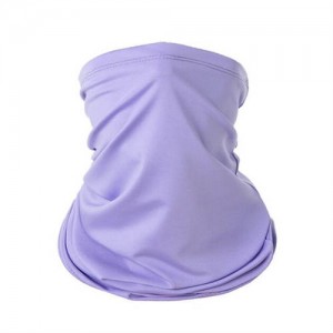 Outdoor Cycling/ Fishing/ Golf Sun Protection Breathable Multi-purpose Absorb Sweat Bandana/ Face Mask - Violet