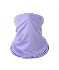 Outdoor Cycling/ Fishing/ Golf Sun Protection Breathable Multi-purpose Absorb Sweat Bandana/ Face Mask - Violet