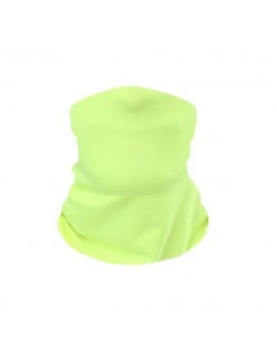 Outdoor Cycling/ Fishing/ Golf Sun Protection Breathable Multi-purpose Absorb Sweat Bandana/ Face Mask - Fluorescent Green