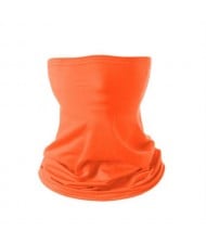 Outdoor Cycling/ Fishing/ Golf Sun Protection Breathable Multi-purpose Absorb Sweat Bandana/ Face Mask - Orange