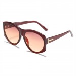 Classic Style Big Frame Wholesale Fashion Man and Women Sunglasses - Red