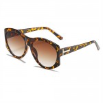 Classic Style Big Frame Wholesale Fashion Man and Women Sunglasses - Leopard