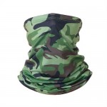 Outdoor Cycling/ Fishing/ Golf Sun Protection Breathable Multi-purpose Absorb Sweat Bandana/ Face Mask - Camouflage Army Green