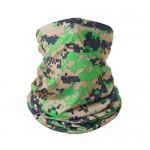 Outdoor Cycling/ Fishing/ Golf Sun Protection Breathable Multi-purpose Absorb Sweat Bandana/ Face Mask - Camouflage Green