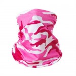 Outdoor Cycling/ Fishing/ Golf Sun Protection Breathable Multi-purpose Absorb Sweat Bandana/ Face Mask - Camouflage Rose
