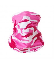 Outdoor Cycling/ Fishing/ Golf Sun Protection Breathable Multi-purpose Absorb Sweat Bandana/ Face Mask - Camouflage Rose