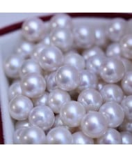 Zhuji Grade AAAA 4-10mm Freshwater White Pearl (One Pearl)
