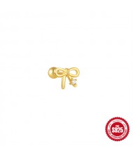 (15 Options) 1 Piece Silver Jewelry Multiple Design Women Wholesale 925 Sterling Silver Ear Stud