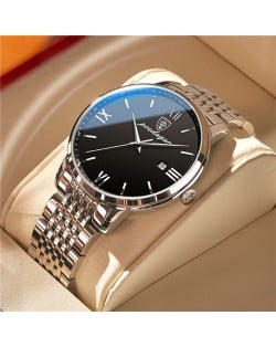 High Quality Simple Design Stainless Steel Watch for Men Fashion Wholesale Men Watch - Black