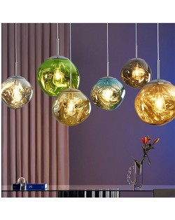 6 Heads Glass Pendant Lamp Modern Wholesale Chandelier
