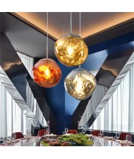 3 Heads Glass Pendant Lamp Luxury Style Modern Wholesale Chandelier