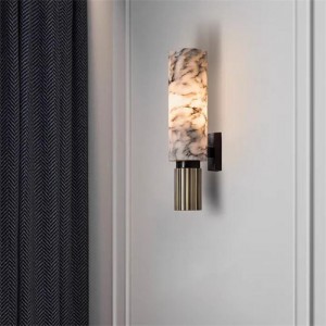 Vintage Style Wholesale Spanish Natural Marble Wall Lamp