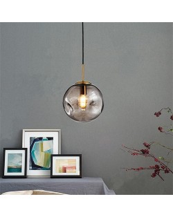 Wholesale Modern Bar Table Concave-convex Glass Pendant Lamp