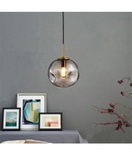 Wholesale Modern Bar Table Concave-convex Glass Pendant Lamp