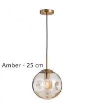 Wholesale Modern Bar Table Concave-convex Glass Pendant Lamp