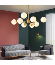 8 Heads Round Ball Pendant Lamp Wholesale Chandelier Living Room