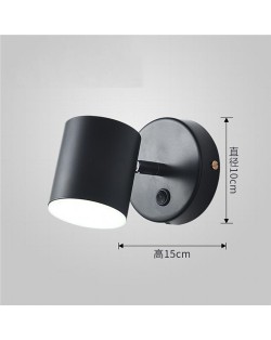 Wholesale Modern Minimalism Design Black Wall Lamp