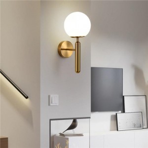 Wholesale Modern Style Glass Ball LED Wall Lamp