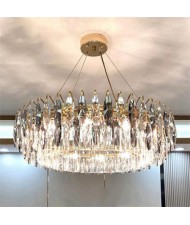 Luxurious Design Wholesale Circle Crystal Chandelier for Living Room or Hotel Lounge