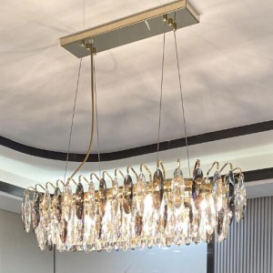 Luxurious Design Wholesale Circle Crystal Chandelier for Kitchen
