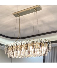 Luxurious Design Wholesale Circle Crystal Chandelier for Kitchen