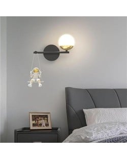 Cartoon Style Astronaut Decorated Home Light Wholesale Bed Room  Wall Lamp