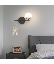 Cartoon Style Astronaut Decorated Home Light Wholesale Bed Room  Wall Lamp