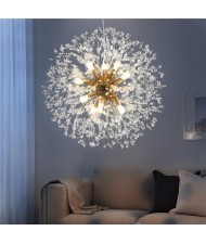 Nordic Modern Style Home Light Wholesale Blowball Design Crystal Chandelier
