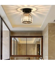 Nordic Modern Style Home Light Wholesale Small Ceiling Light - Black Round