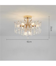 42cm French Luxury Style Home Light Wholesale Crystal Chanderlier