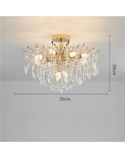 50cm French Luxury Style Home Light Wholesale Crystal Chanderlier