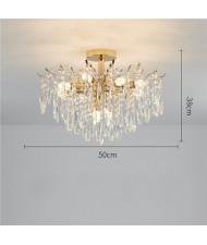50cm French Luxury Style Home Light Wholesale Crystal Chanderlier