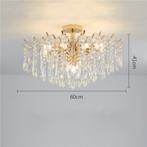 60 cm French Luxury Style Home Light Wholesale Crystal Chanderlier