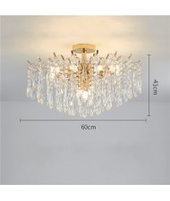 60 cm French Luxury Style Home Light Wholesale Crystal Chanderlier