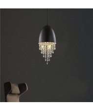 High Quality Ruxury Aesthetics Home Light Wholesale Jellyfish Modeling Crystal Pendant Lamp