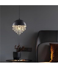 High Quality Ruxury Aesthetics Home Light Wholesale Semicircular Crystal Pendant Lamp