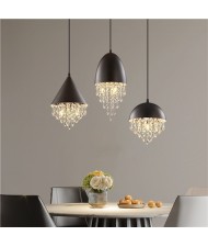 3 Heads Ruxury Aesthetics Home Light Wholesale Dining Room Crystal Pendant Lamp