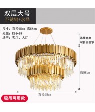 Queen Elizabeth Wholesale Circle Crystal Drops Chandelier